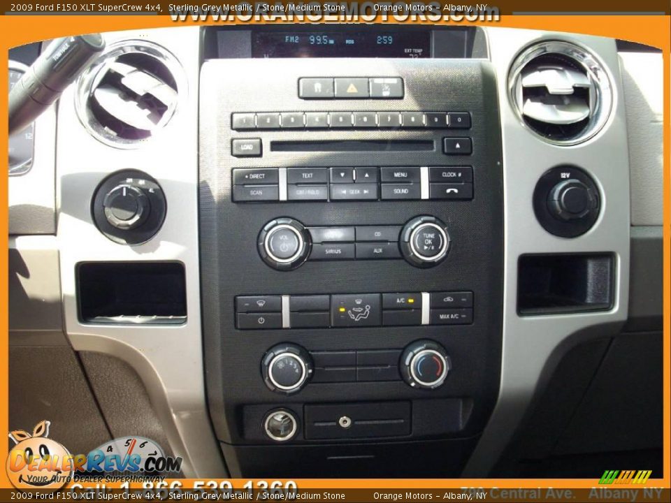 2009 Ford F150 XLT SuperCrew 4x4 Sterling Grey Metallic / Stone/Medium Stone Photo #11