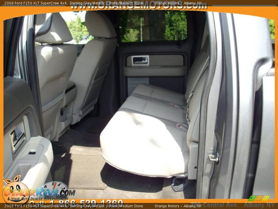 2009 Ford F150 XLT SuperCrew 4x4 Sterling Grey Metallic / Stone/Medium Stone Photo #15