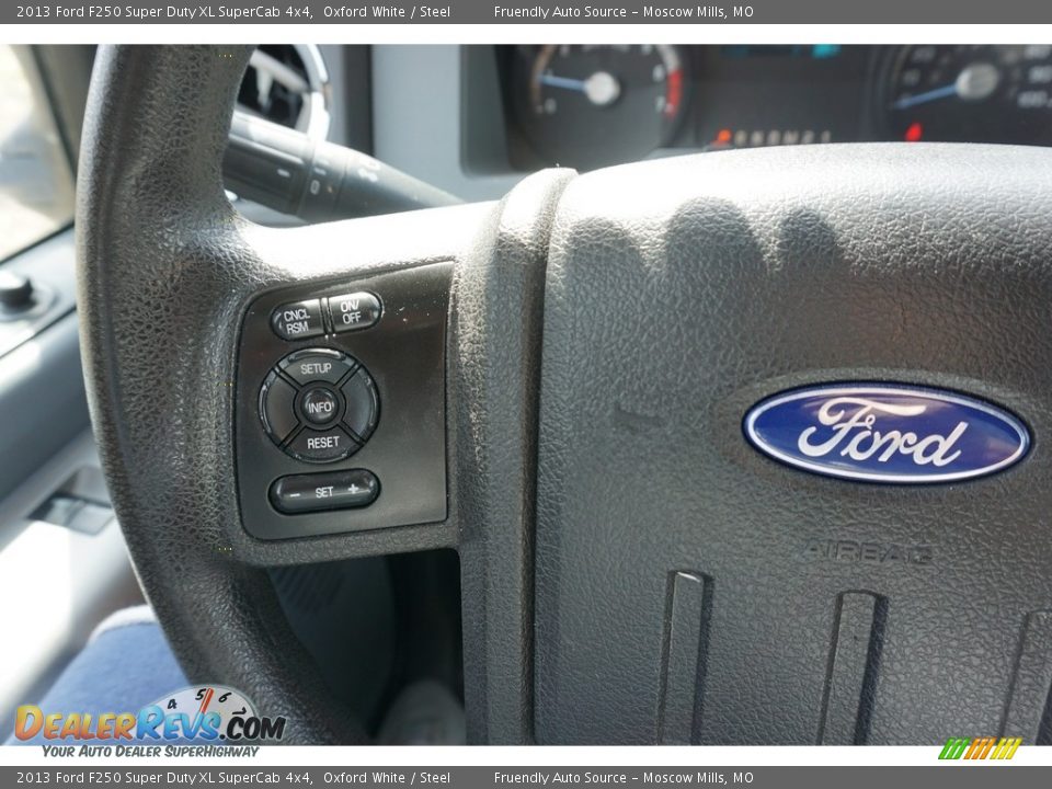 2013 Ford F250 Super Duty XL SuperCab 4x4 Oxford White / Steel Photo #30