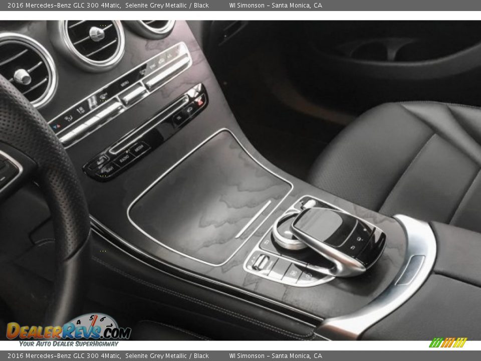 2016 Mercedes-Benz GLC 300 4Matic Selenite Grey Metallic / Black Photo #21