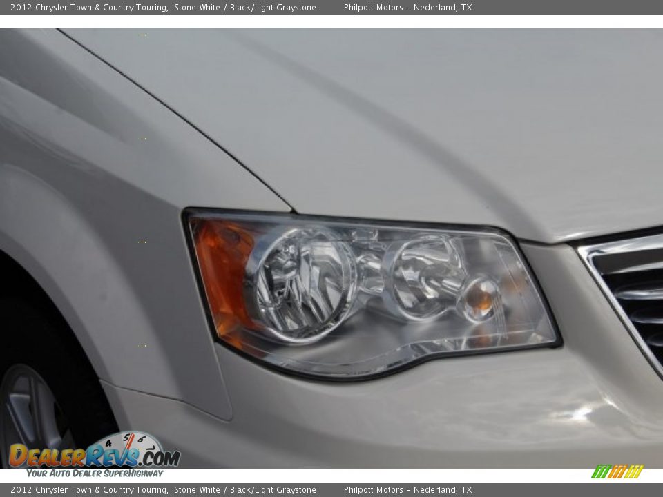 2012 Chrysler Town & Country Touring Stone White / Black/Light Graystone Photo #3