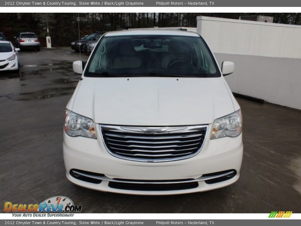 2012 Chrysler Town & Country Touring Stone White / Black/Light Graystone Photo #4