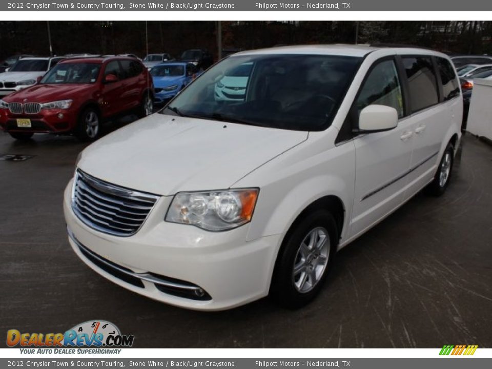 2012 Chrysler Town & Country Touring Stone White / Black/Light Graystone Photo #5