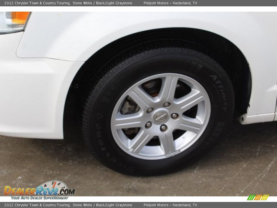 2012 Chrysler Town & Country Touring Stone White / Black/Light Graystone Photo #6