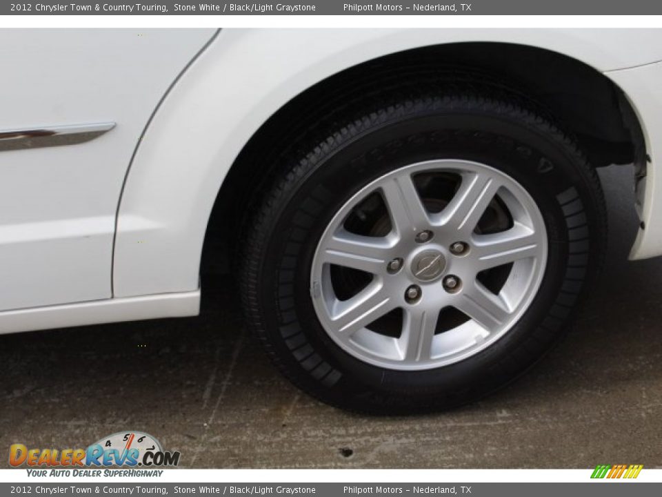 2012 Chrysler Town & Country Touring Stone White / Black/Light Graystone Photo #7
