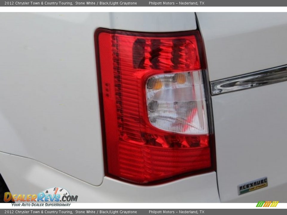 2012 Chrysler Town & Country Touring Stone White / Black/Light Graystone Photo #8