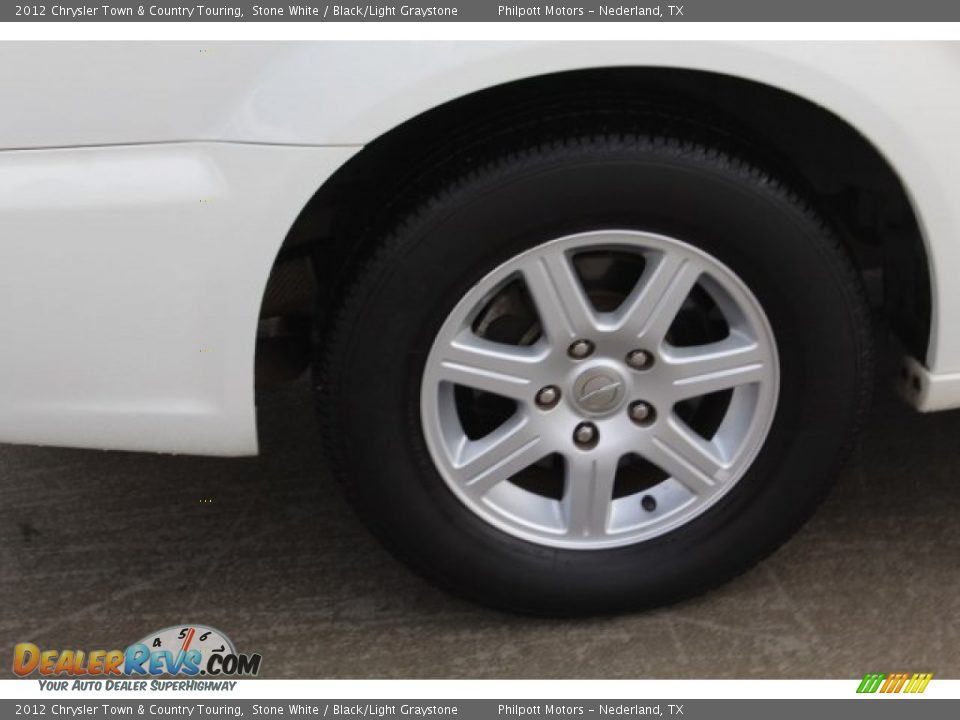 2012 Chrysler Town & Country Touring Stone White / Black/Light Graystone Photo #13
