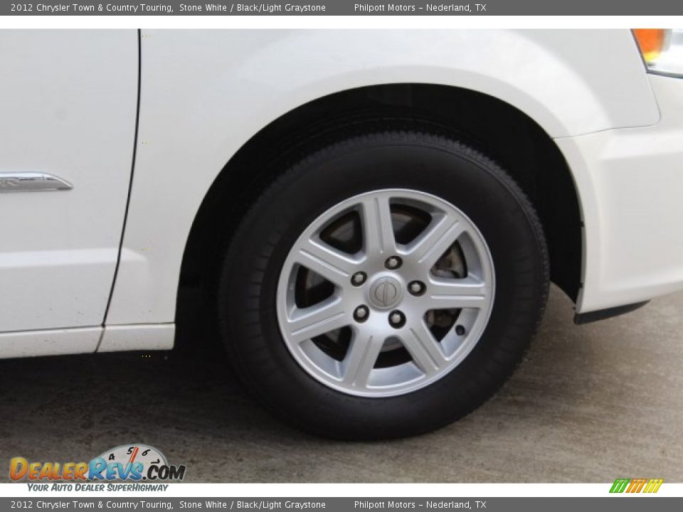 2012 Chrysler Town & Country Touring Stone White / Black/Light Graystone Photo #14