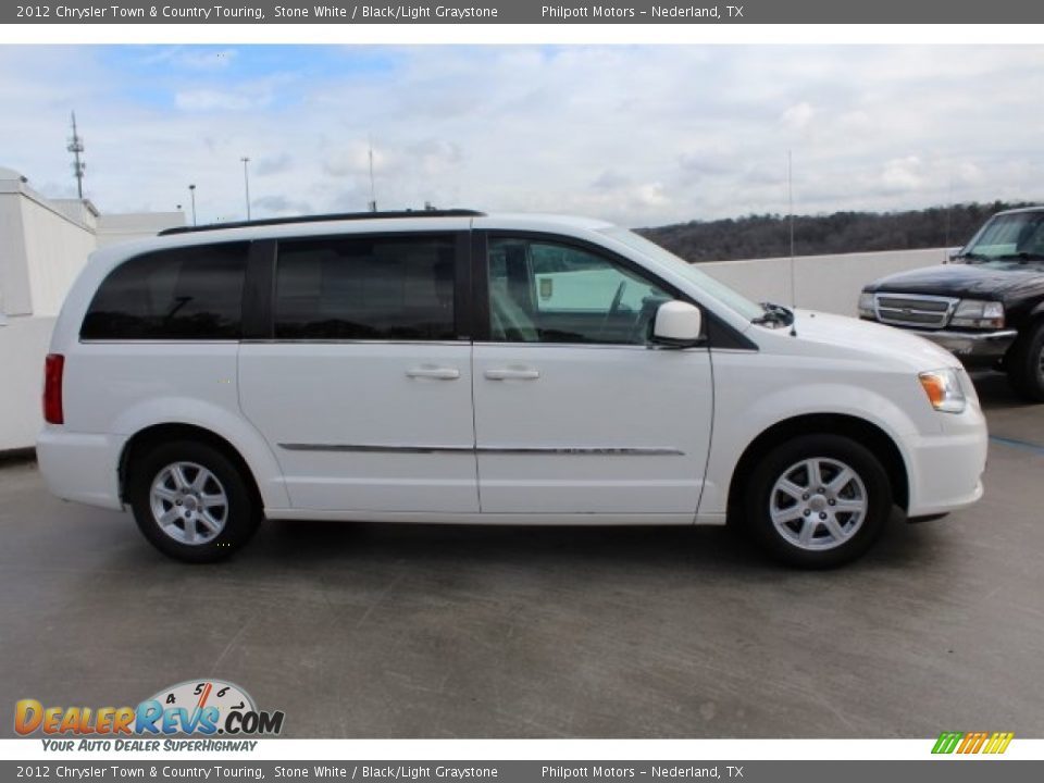 2012 Chrysler Town & Country Touring Stone White / Black/Light Graystone Photo #15