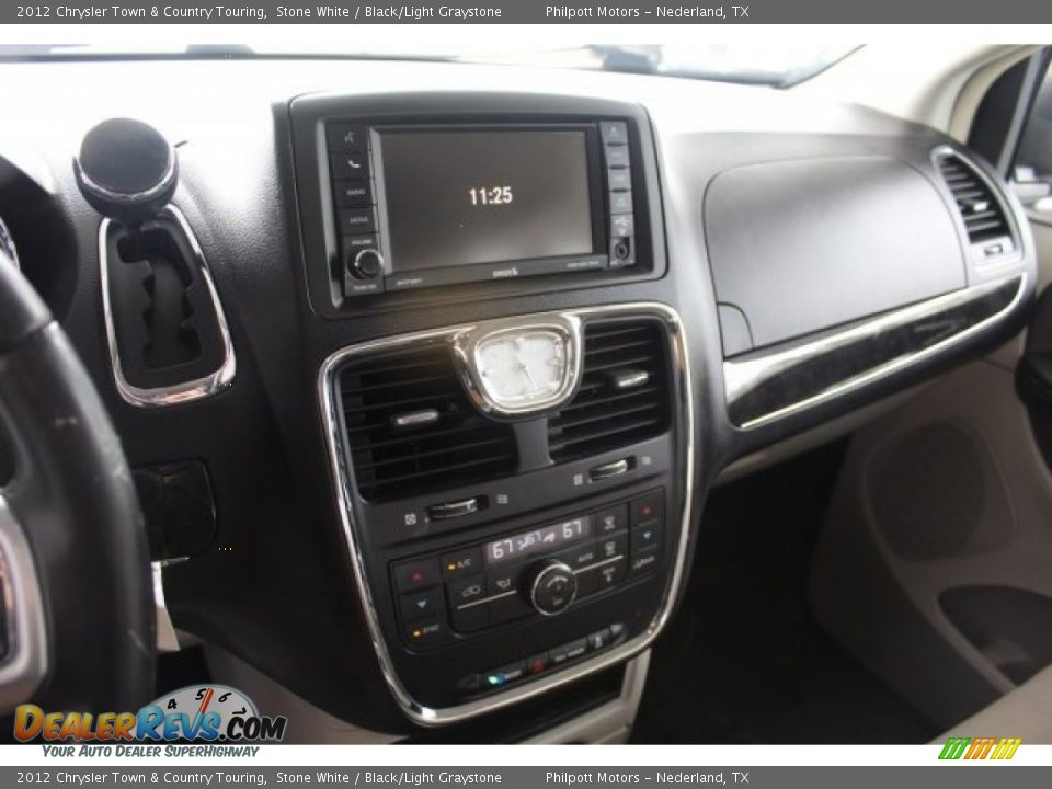 2012 Chrysler Town & Country Touring Stone White / Black/Light Graystone Photo #26