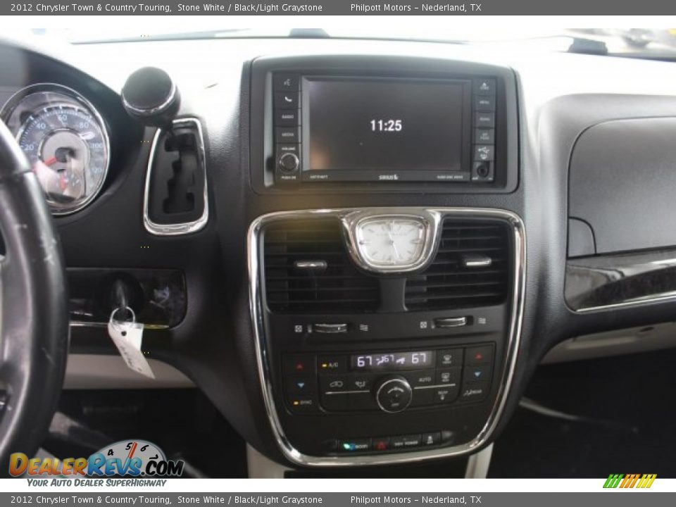 2012 Chrysler Town & Country Touring Stone White / Black/Light Graystone Photo #27