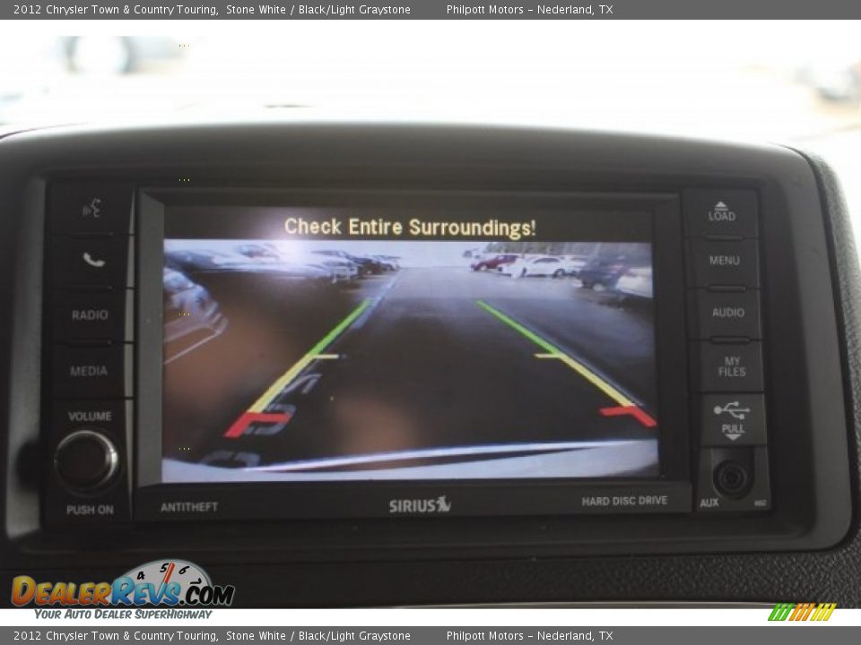 2012 Chrysler Town & Country Touring Stone White / Black/Light Graystone Photo #30