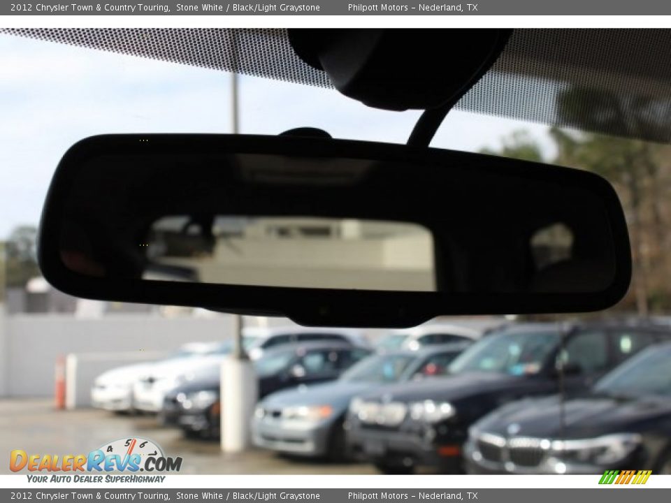 2012 Chrysler Town & Country Touring Stone White / Black/Light Graystone Photo #34
