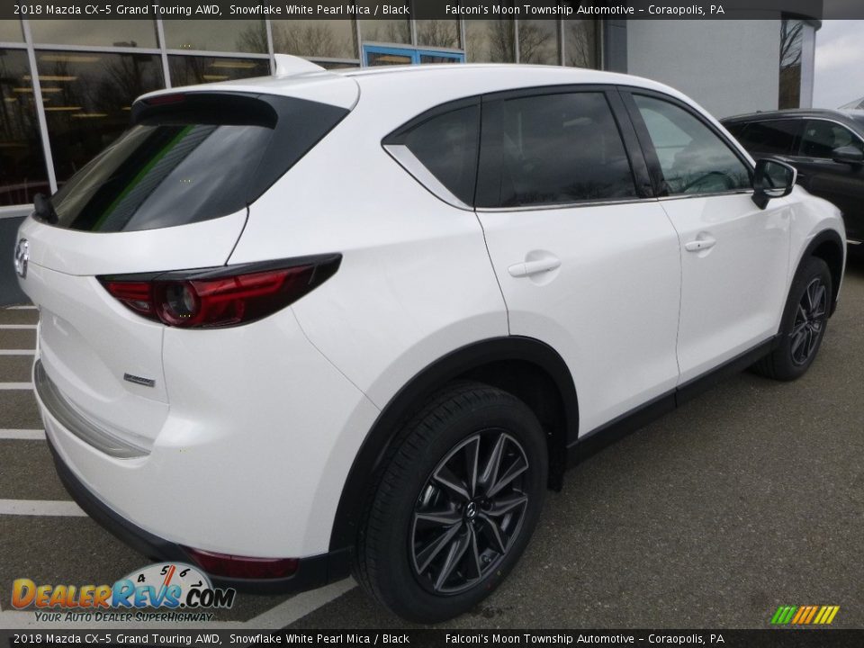 2018 Mazda CX-5 Grand Touring AWD Snowflake White Pearl Mica / Black Photo #2