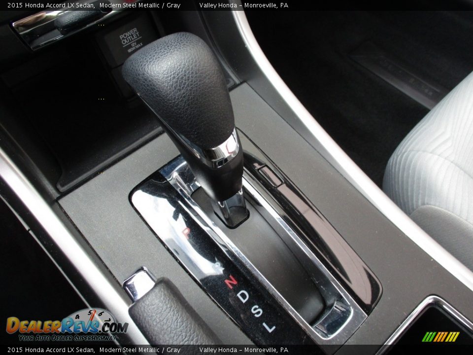 2015 Honda Accord LX Sedan Modern Steel Metallic / Gray Photo #14