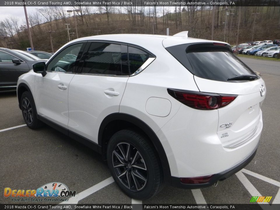 2018 Mazda CX-5 Grand Touring AWD Snowflake White Pearl Mica / Black Photo #6