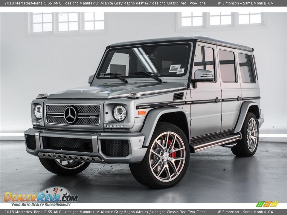 Front 3/4 View of 2018 Mercedes-Benz G 65 AMG Photo #12