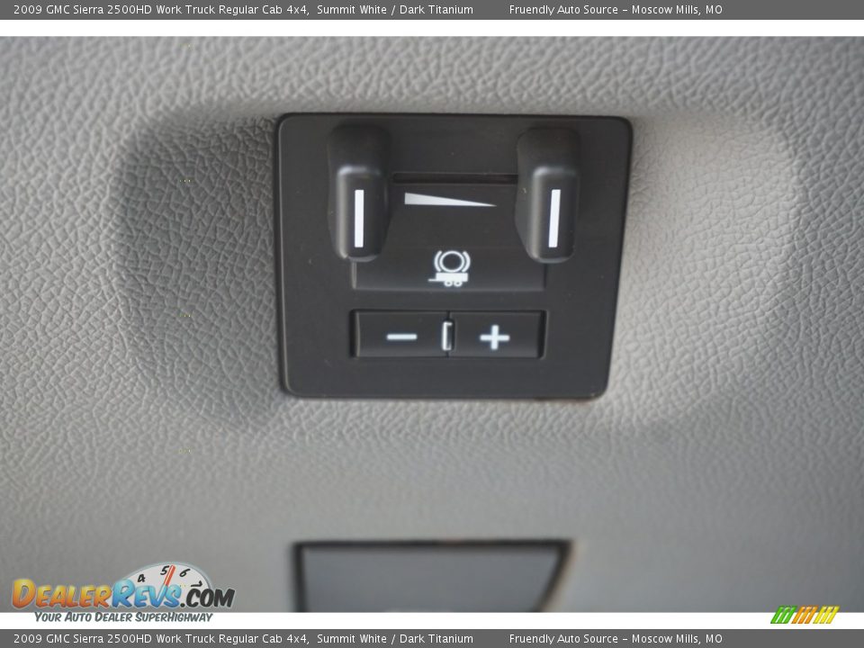 2009 GMC Sierra 2500HD Work Truck Regular Cab 4x4 Summit White / Dark Titanium Photo #31