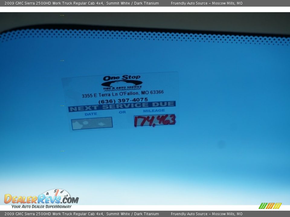 2009 GMC Sierra 2500HD Work Truck Regular Cab 4x4 Summit White / Dark Titanium Photo #32