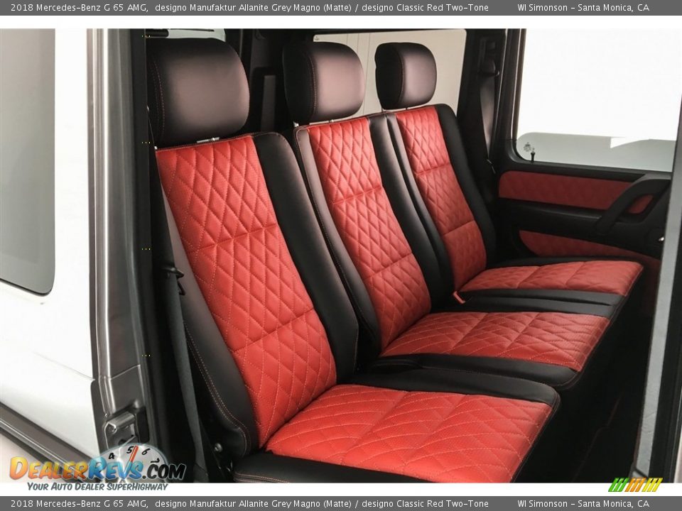 Rear Seat of 2018 Mercedes-Benz G 65 AMG Photo #15