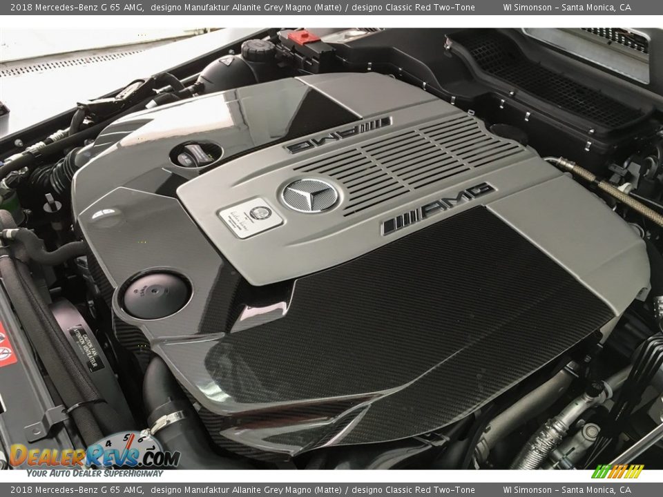 2018 Mercedes-Benz G 65 AMG 6.0 Liter AMG biturbo SOHC 36-Valve V12 Engine Photo #31