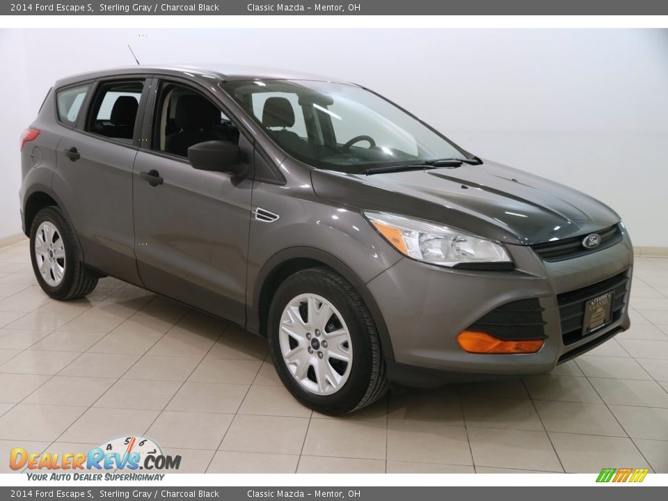2014 Ford Escape S Sterling Gray / Charcoal Black Photo #1