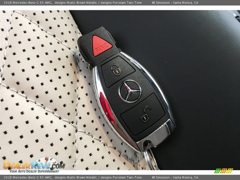 2018 Mercedes-Benz G 63 AMG designo Mystic Brown Metallic / designo Porcelain Two-Tone Photo #11