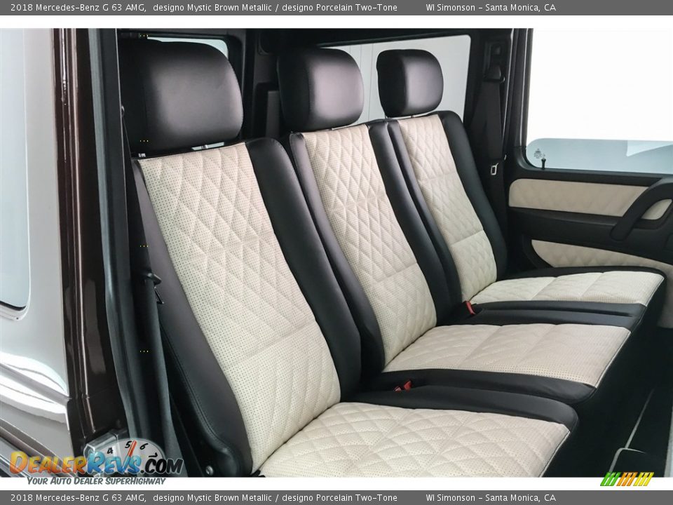 Rear Seat of 2018 Mercedes-Benz G 63 AMG Photo #16