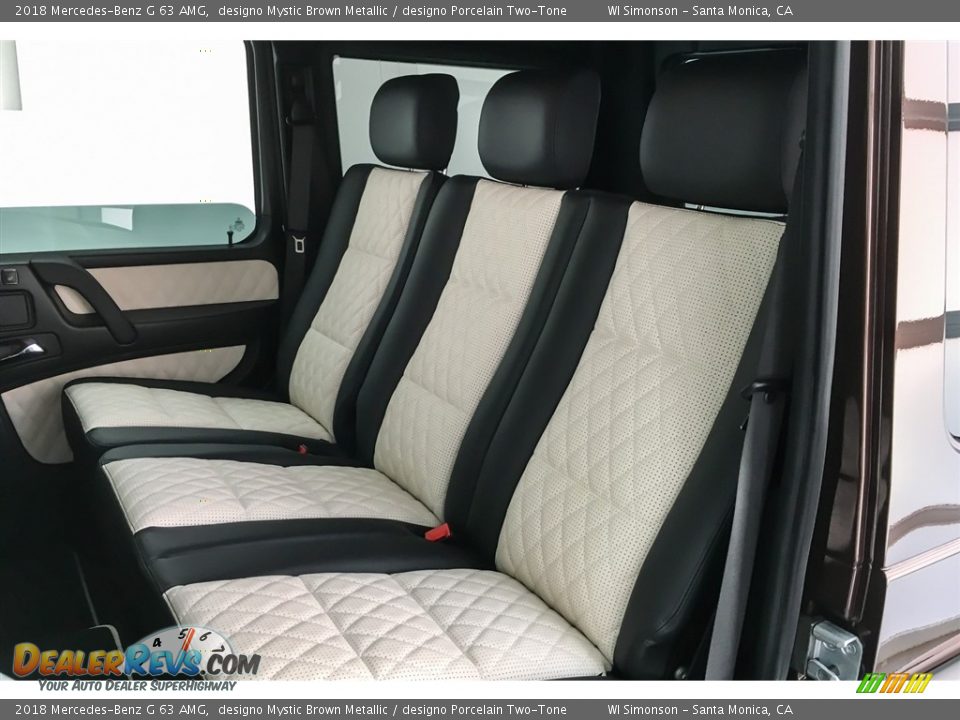 Rear Seat of 2018 Mercedes-Benz G 63 AMG Photo #18