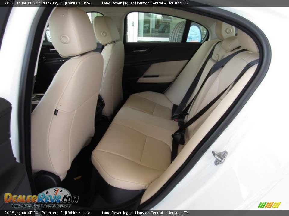 2018 Jaguar XE 20d Premium Fuji White / Latte Photo #13