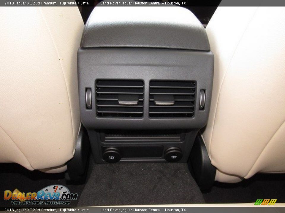 2018 Jaguar XE 20d Premium Fuji White / Latte Photo #16