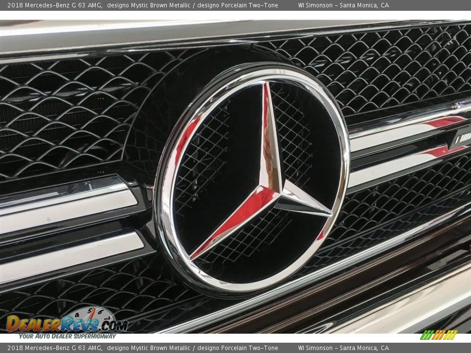 2018 Mercedes-Benz G 63 AMG designo Mystic Brown Metallic / designo Porcelain Two-Tone Photo #33