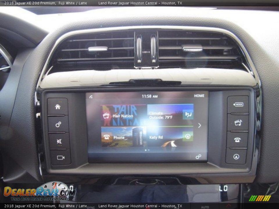 2018 Jaguar XE 20d Premium Fuji White / Latte Photo #32