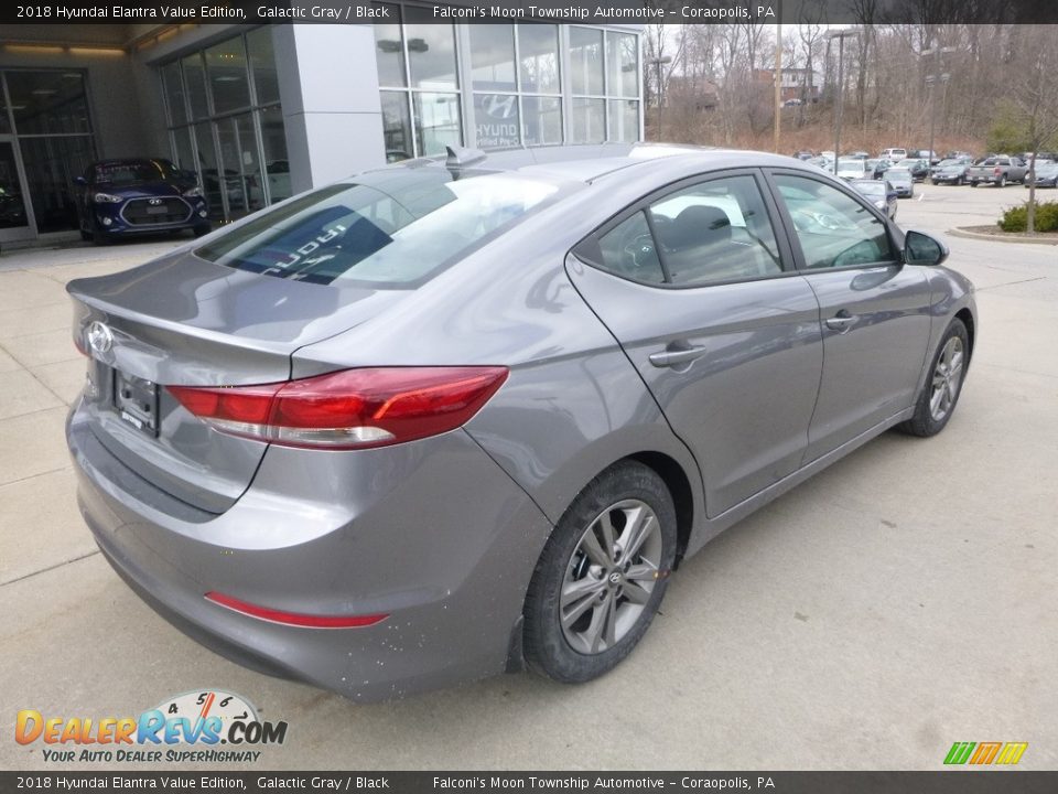 2018 Hyundai Elantra Value Edition Galactic Gray / Black Photo #2