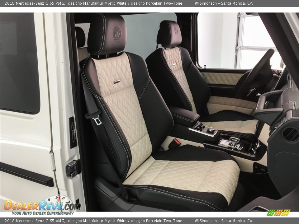 Front Seat of 2018 Mercedes-Benz G 65 AMG Photo #6
