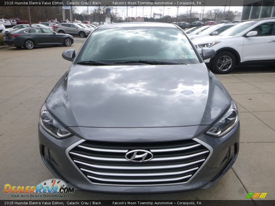 2018 Hyundai Elantra Value Edition Galactic Gray / Black Photo #4