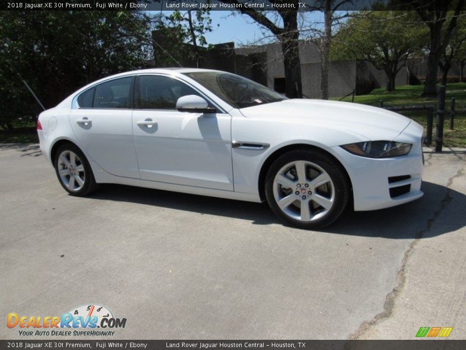 2018 Jaguar XE 30t Premium Fuji White / Ebony Photo #1