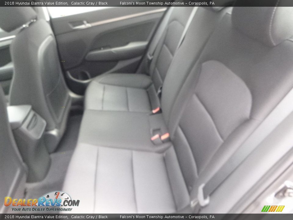 2018 Hyundai Elantra Value Edition Galactic Gray / Black Photo #8