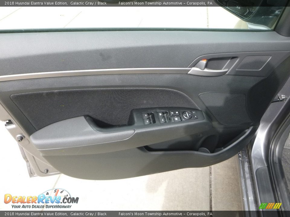 2018 Hyundai Elantra Value Edition Galactic Gray / Black Photo #9
