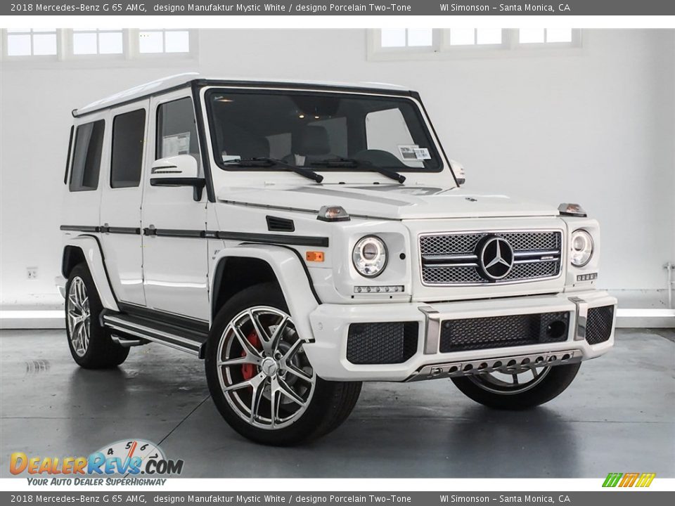 Front 3/4 View of 2018 Mercedes-Benz G 65 AMG Photo #12