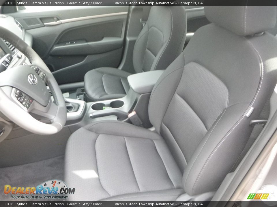 2018 Hyundai Elantra Value Edition Galactic Gray / Black Photo #10