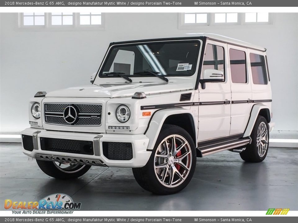 designo Manufaktur Mystic White 2018 Mercedes-Benz G 65 AMG Photo #13