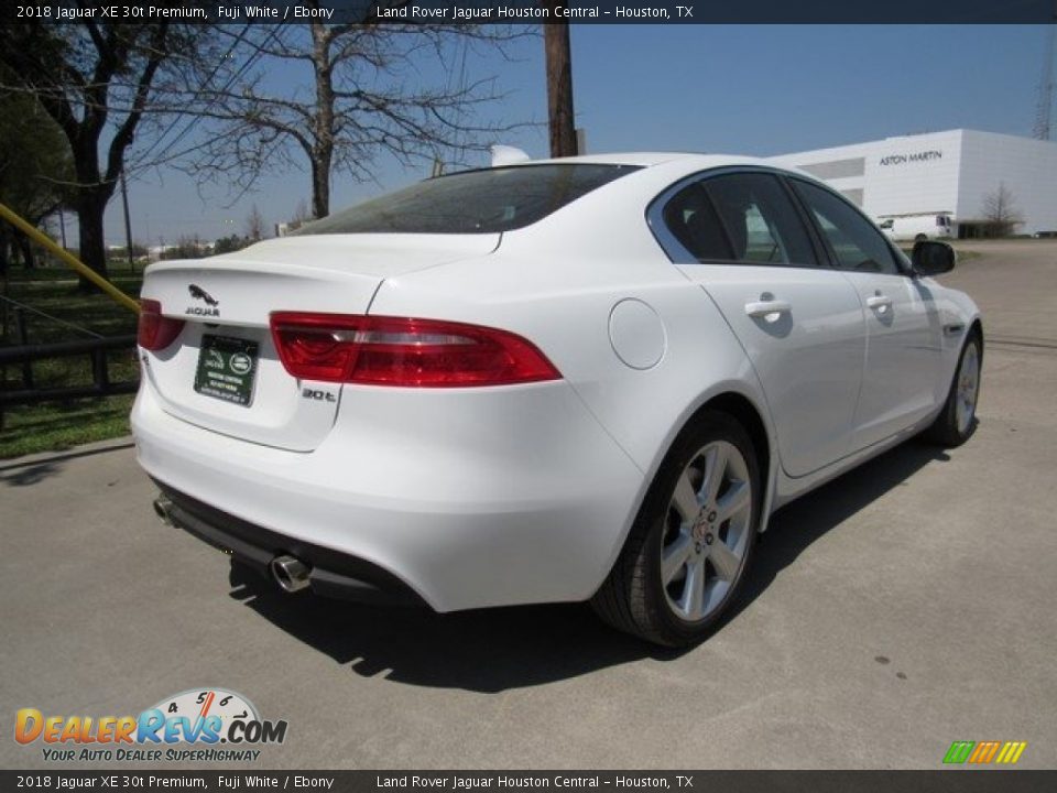 2018 Jaguar XE 30t Premium Fuji White / Ebony Photo #7