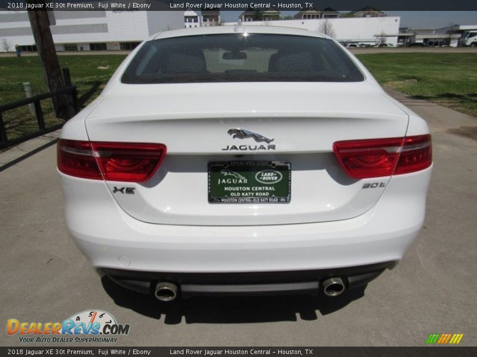 2018 Jaguar XE 30t Premium Fuji White / Ebony Photo #8