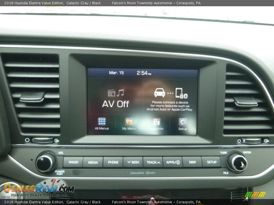 2018 Hyundai Elantra Value Edition Galactic Gray / Black Photo #13