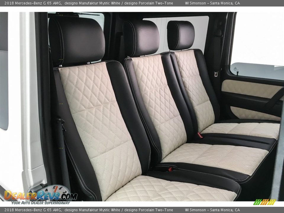 Rear Seat of 2018 Mercedes-Benz G 65 AMG Photo #16