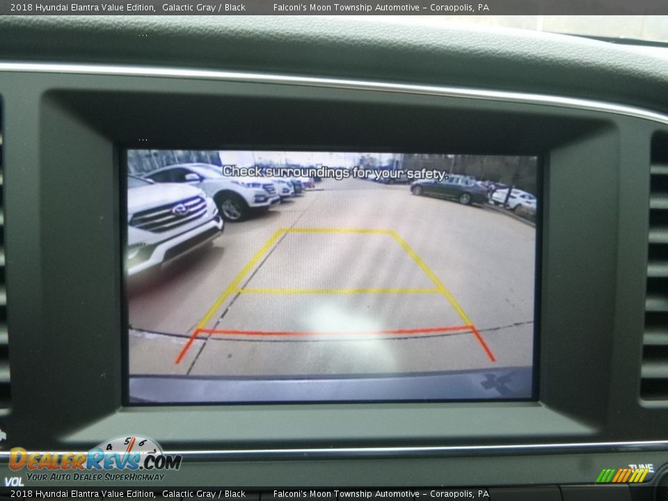 2018 Hyundai Elantra Value Edition Galactic Gray / Black Photo #14