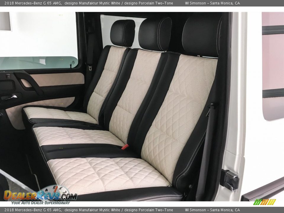 Rear Seat of 2018 Mercedes-Benz G 65 AMG Photo #18