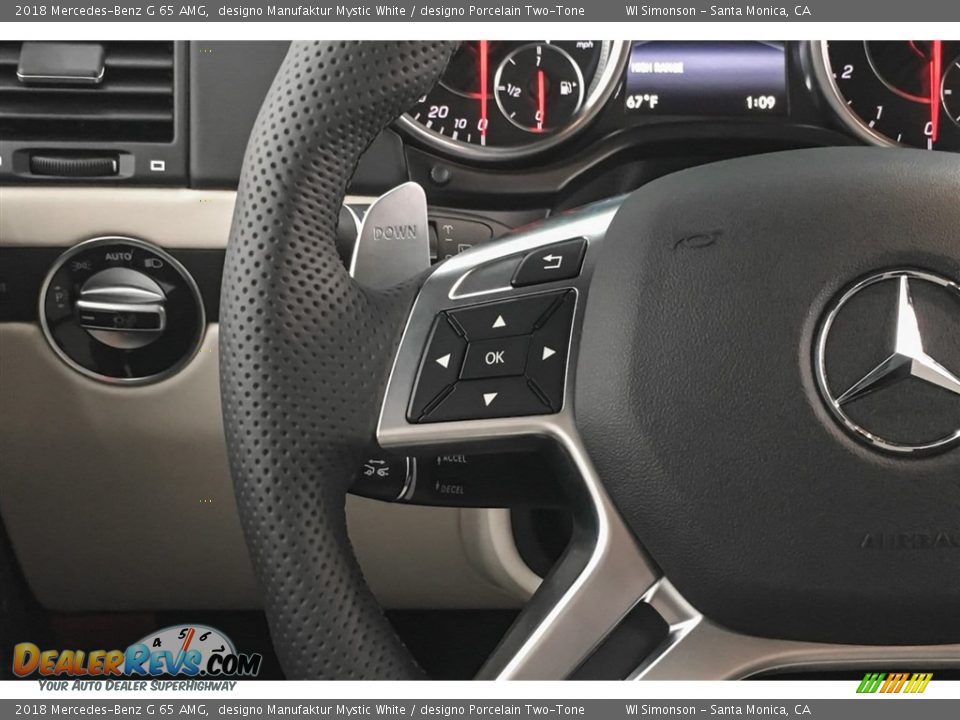 Controls of 2018 Mercedes-Benz G 65 AMG Photo #19