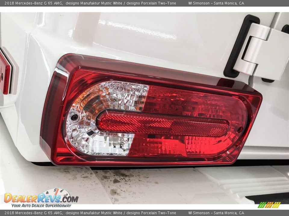 2018 Mercedes-Benz G 65 AMG designo Manufaktur Mystic White / designo Porcelain Two-Tone Photo #26